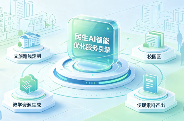 汉寿县AI普惠赋能民生服务 智能优化技术升级大众生活服务体验