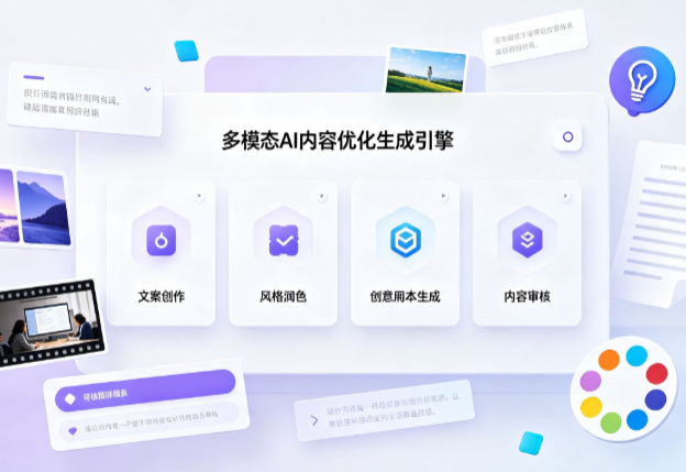 汉寿县AI智能内容优化创新 多模态生成技术丰富数字内容创作生态